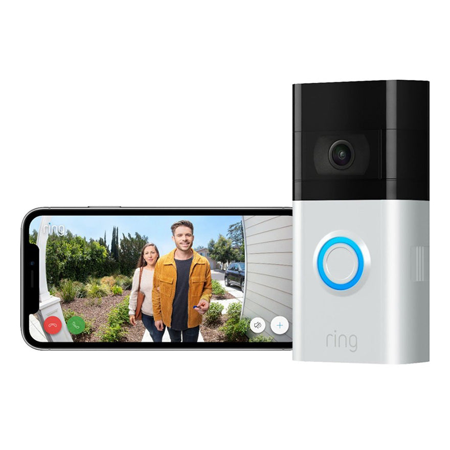IN STOCK! Ring 8VRSLZ-0EN0 Video Doorbell 3 - (Satin Nickel and Venetian Bronze)