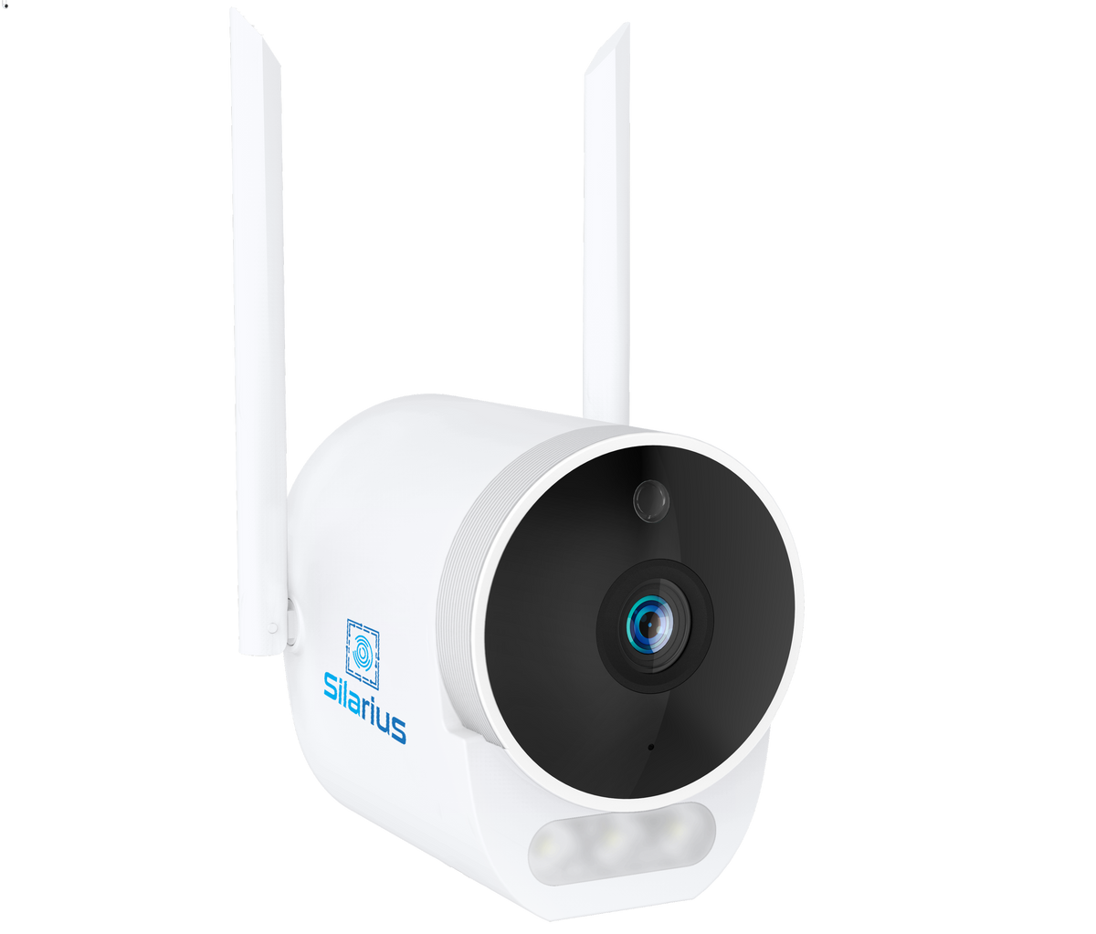 Silarius SIL-BHOMEWIFI2MP28 WiFi, APP enabled, fixed, 2MP full HD, Alarm lights, Outdoor camera ,2-way audio - 2.8mm lens