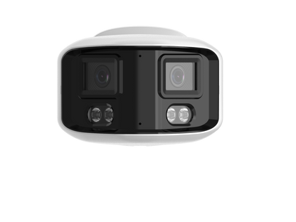 Silarius X SIL-PB8MP28AU 8MP Smart Dual Illumination Panoramic Auto Stitching ONVIF Bullet Network Camera with 2-Way Audio (NDAA Compliant)