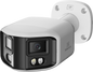 Silarius X SIL-PB8MP28AU 8MP Smart Dual Illumination Panoramic Auto Stitching ONVIF Bullet Network Camera with 2-Way Audio (NDAA Compliant)