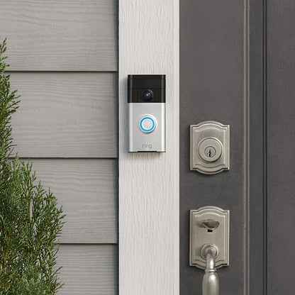 IN STOCK! Ring 8VRSLZ-0EN0 Video Doorbell 3 - (Satin Nickel and Venetian Bronze)
