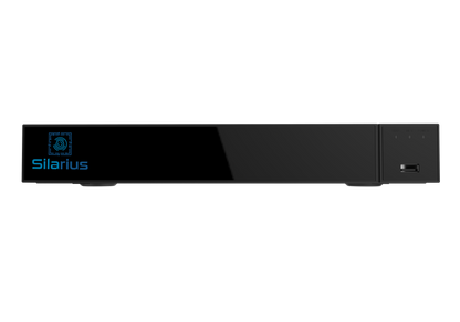 Silarius SIL-NVR4K16 16-Channel NVR, 8 PoE Ports, 4K, 1 Drive Bay